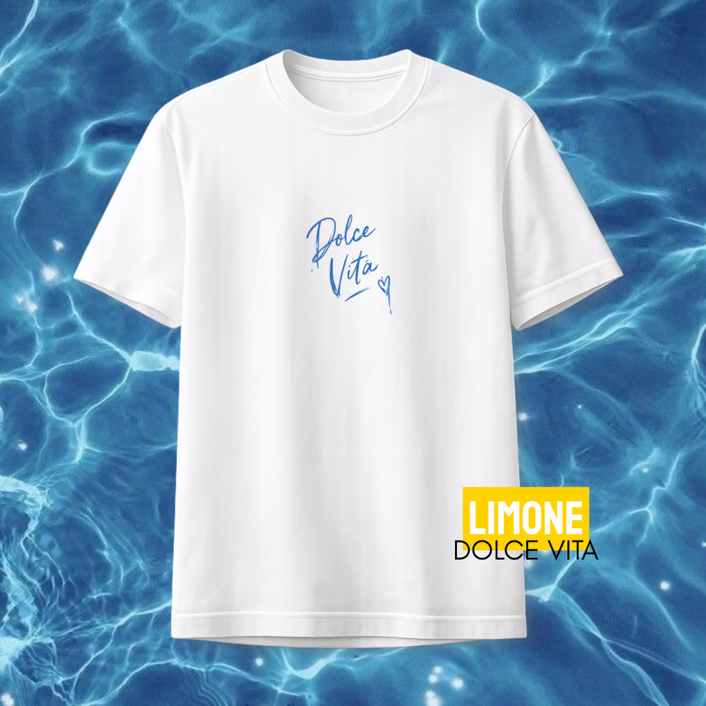 [DV-SHIRT-LIMONE] T-Shirt "Dolce Vita" (Limone)